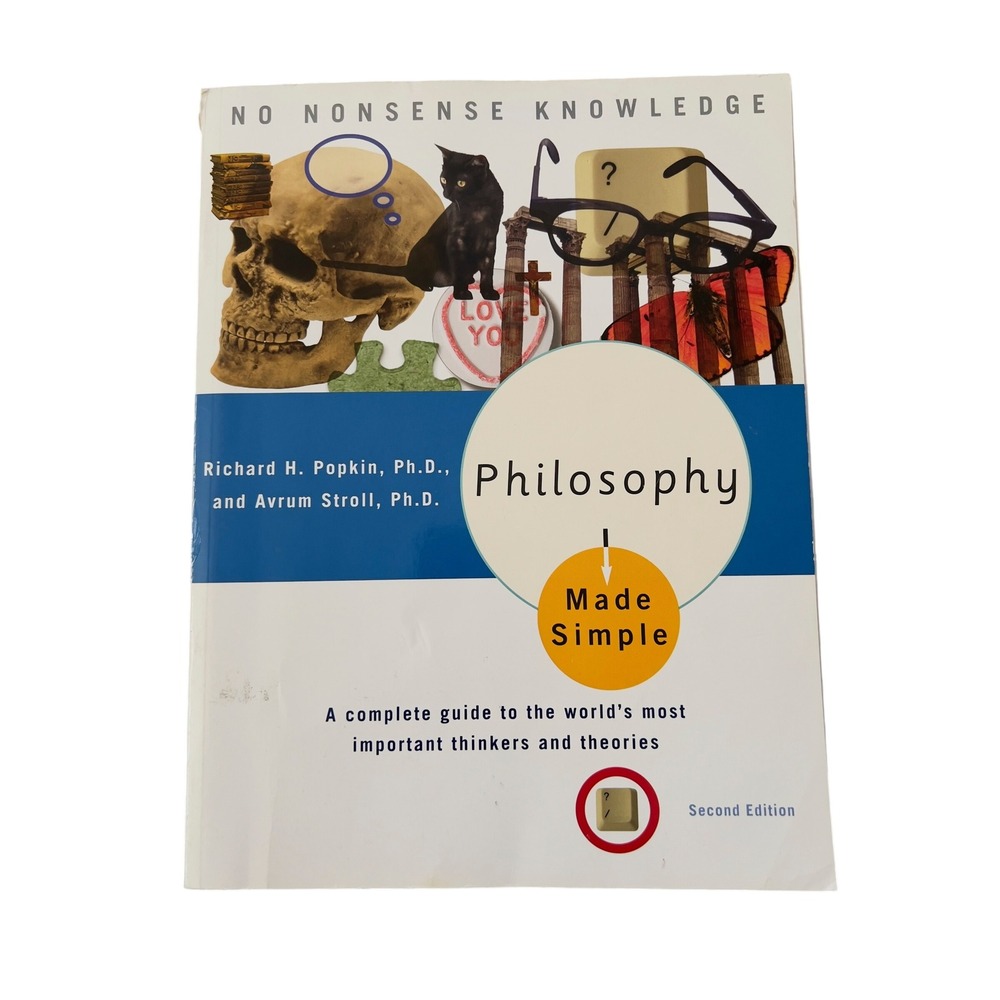 Philosophy Made Simple 2nd‎ Edition Popkin Stroll Textbook Paperback
